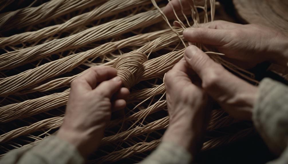 crafting danish cord baskets