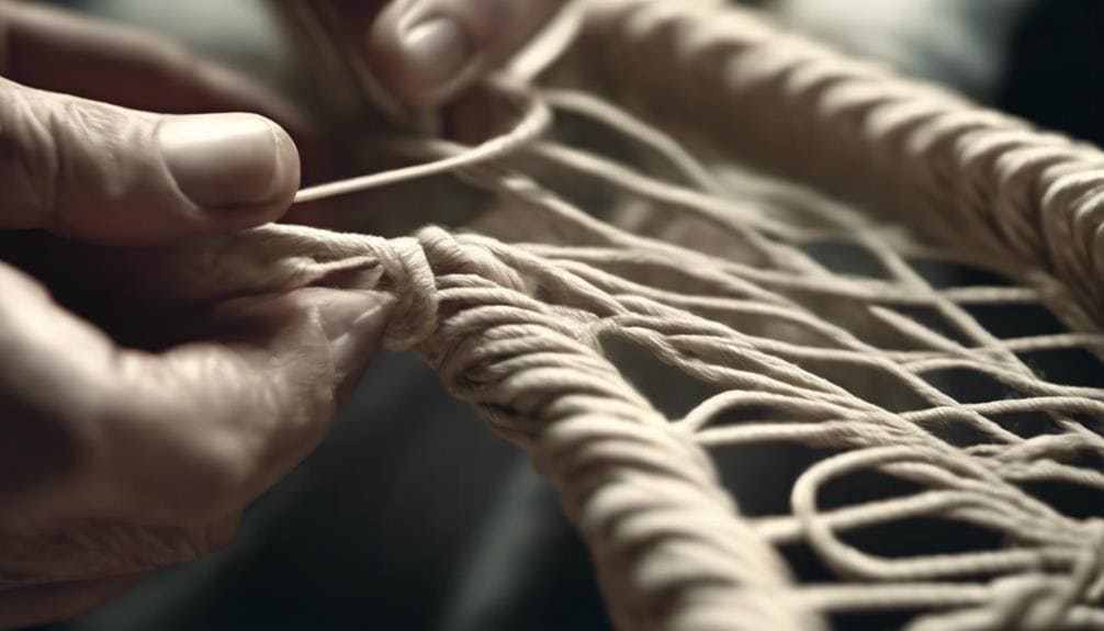 danish cord weaving process