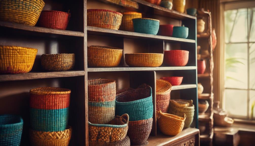 preserving woven basket art