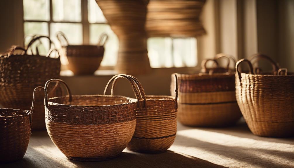 preserving woven basket quality