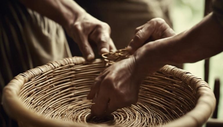 Rattan Cane Basket Weaving Maintenance
