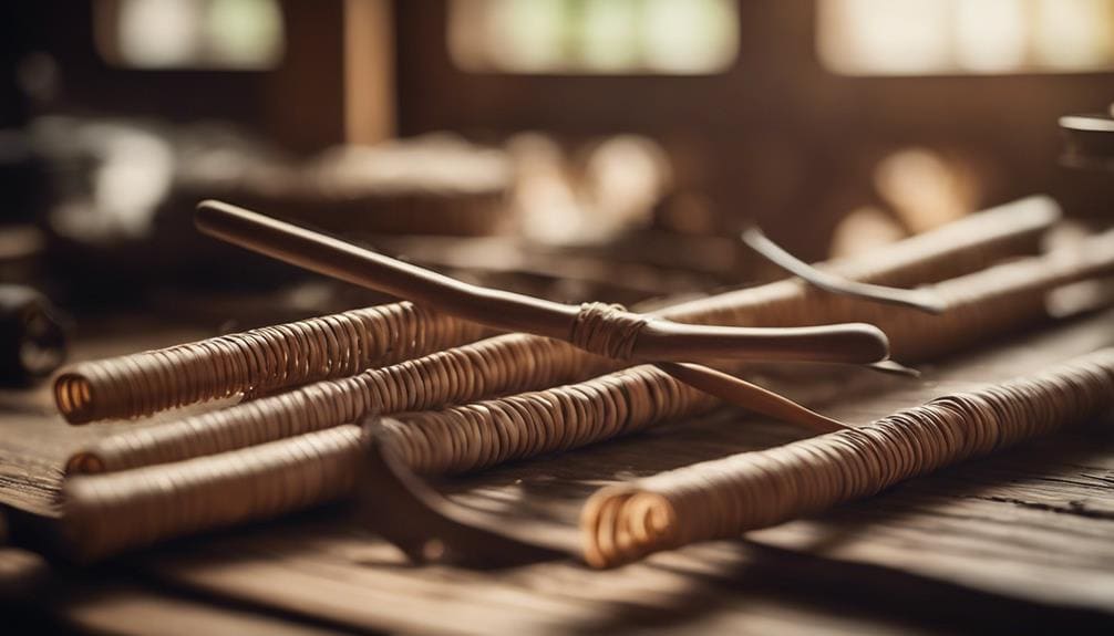 rattan cane weaving tools