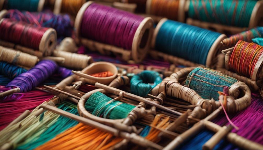 shop for weaving materials