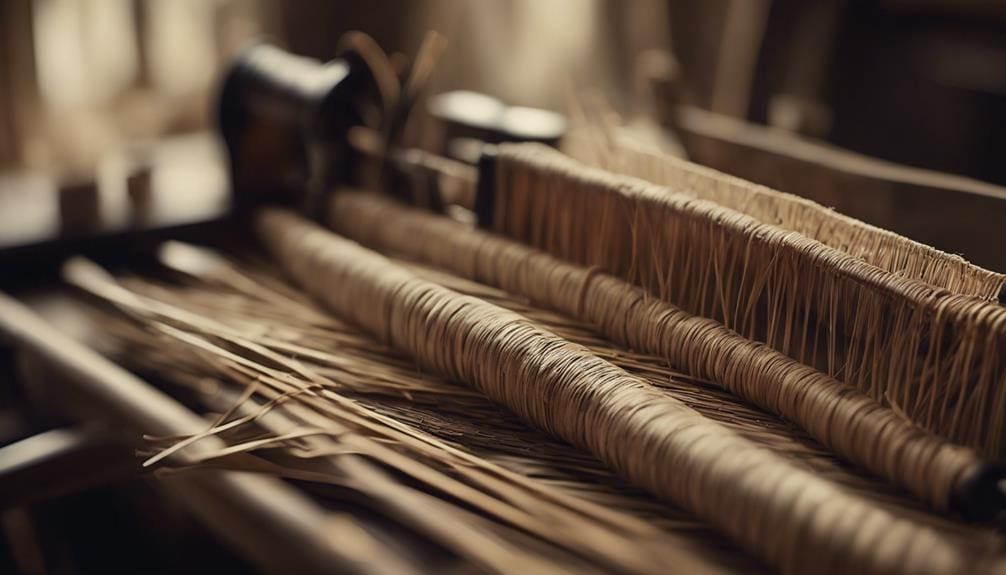weaving rush reeds tools