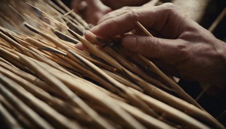 artisanal rush reed baskets