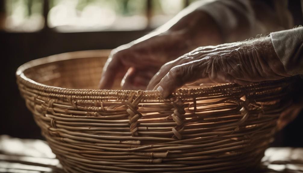 caring for rattan baskets