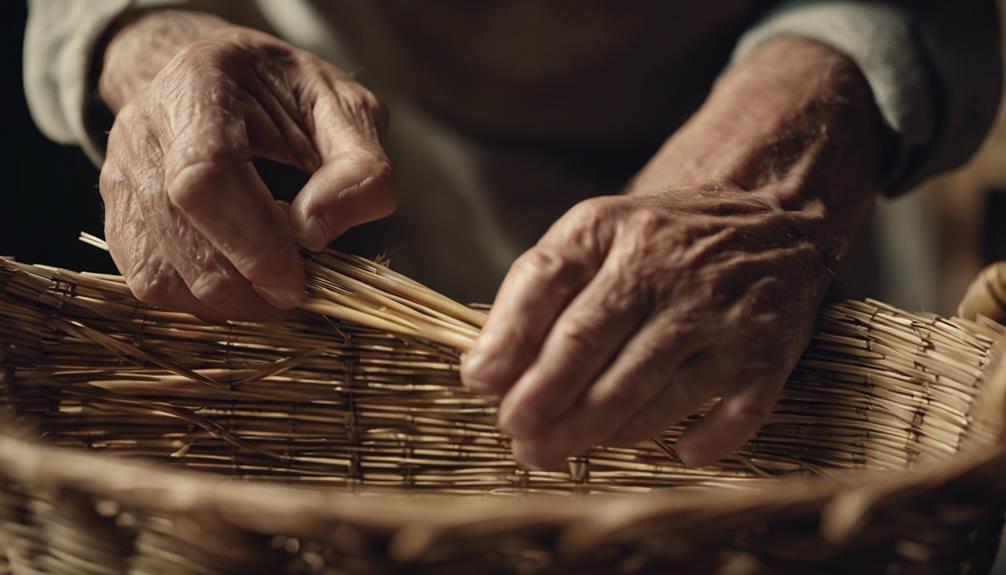 caring for rush baskets