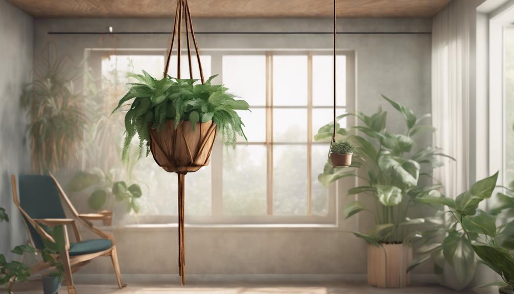 craft your own plant hanger
