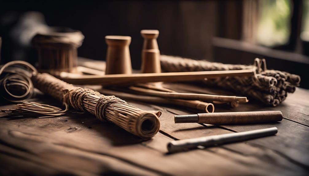 crafting traditional cane furniture