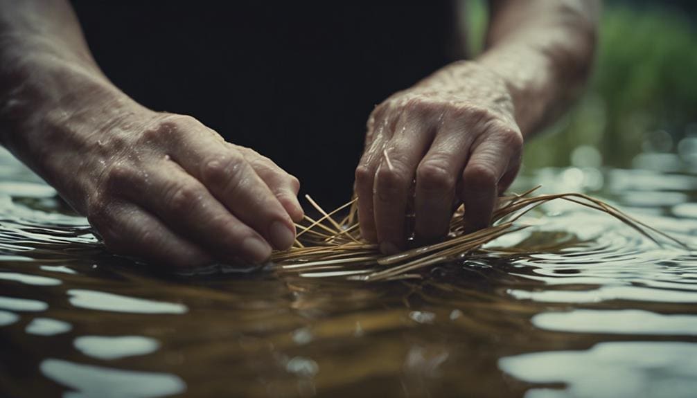 crafting with harvested reeds