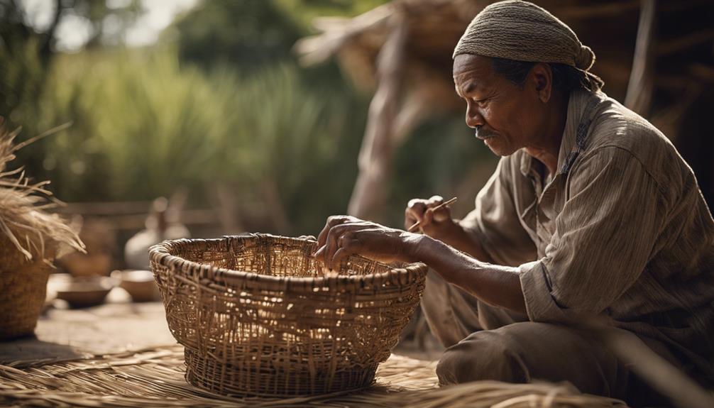 cultural art of weaving