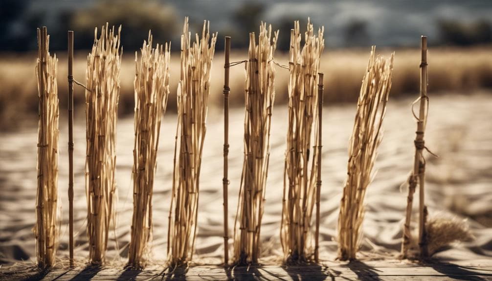 drying rush reeds effectively