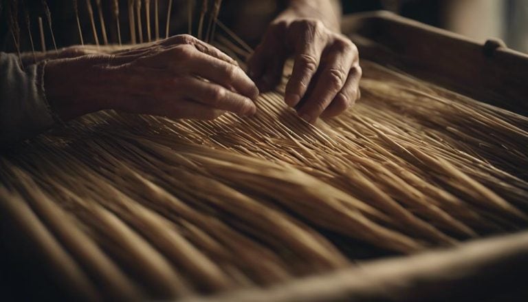 exploring rush reed weaving