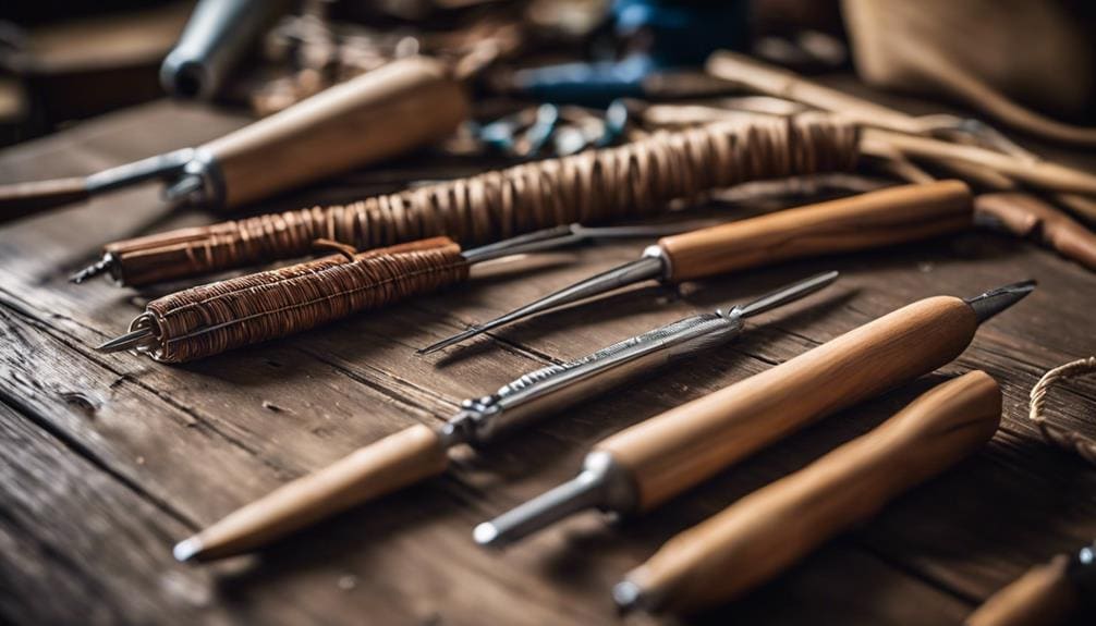 Hand Tools for Rattan Weaving