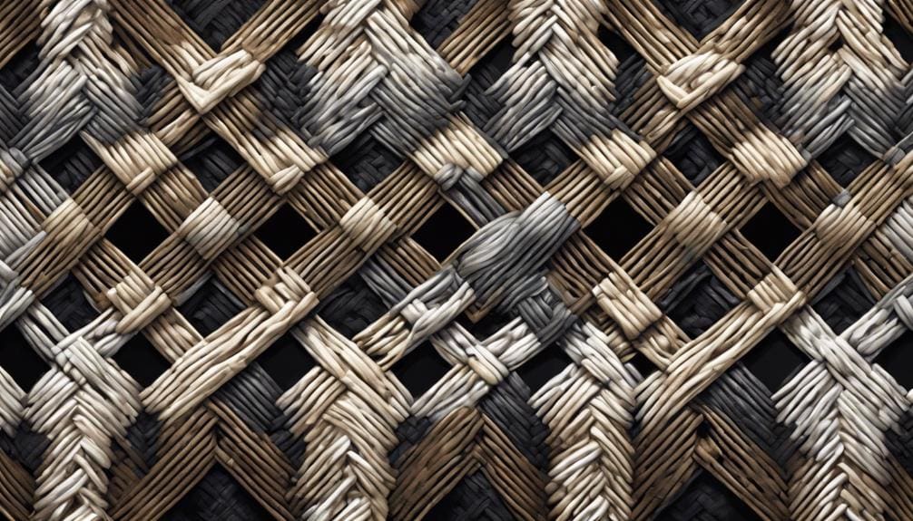 intricate textile pattern making