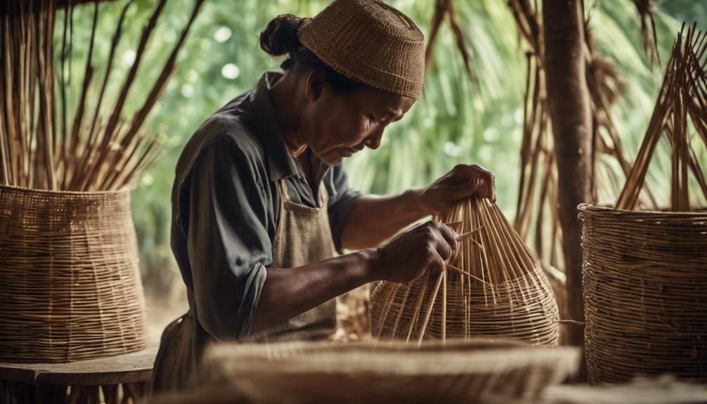 maintaining rattan and reeds