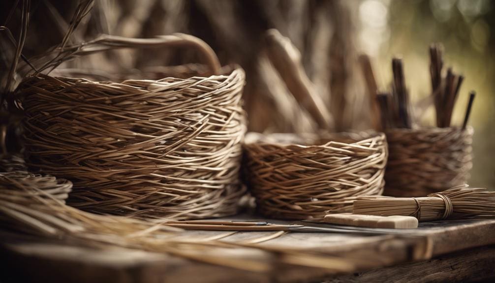 materials for basket weaving