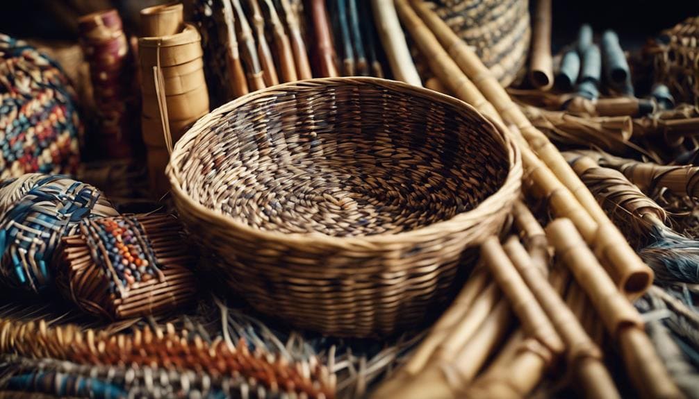 navigating basket weaving patterns