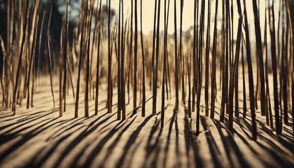 preparing reeds for drying