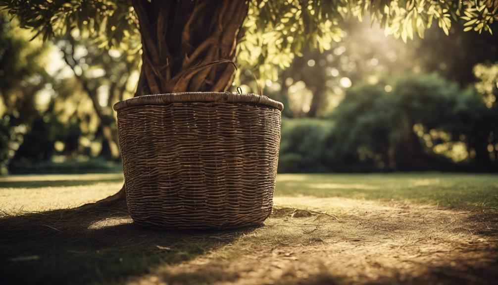 preserving cane baskets integrity