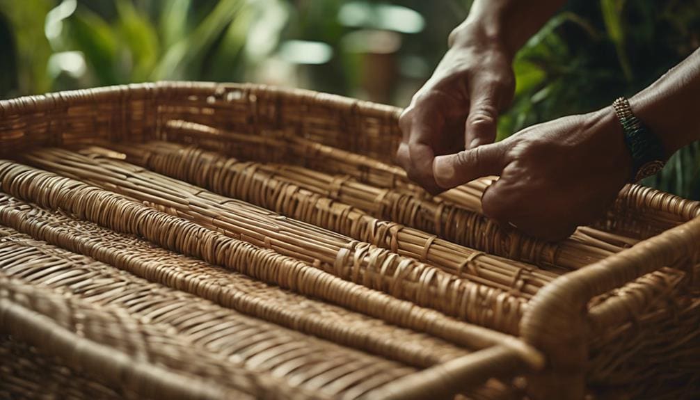 rattan cane weaving advantages