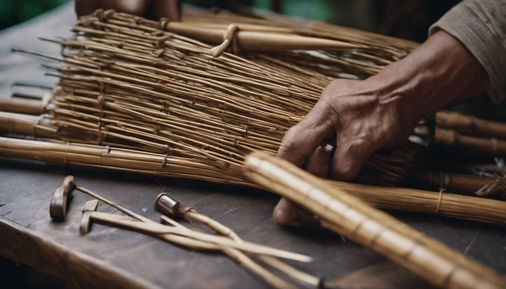 rattan cane weaving tools