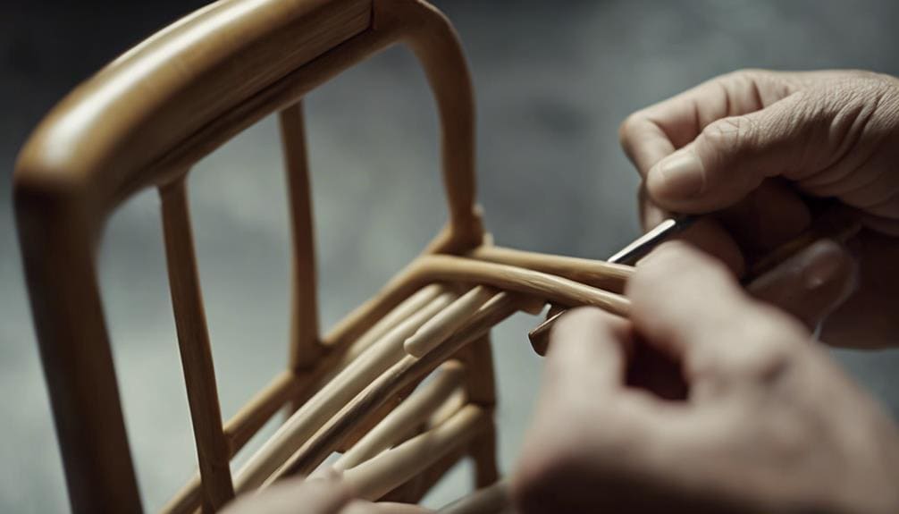rattan chair repair solution