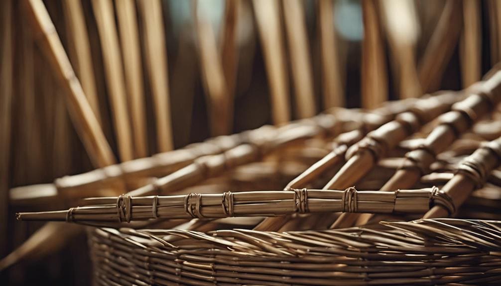 reed basket weaving difficulties