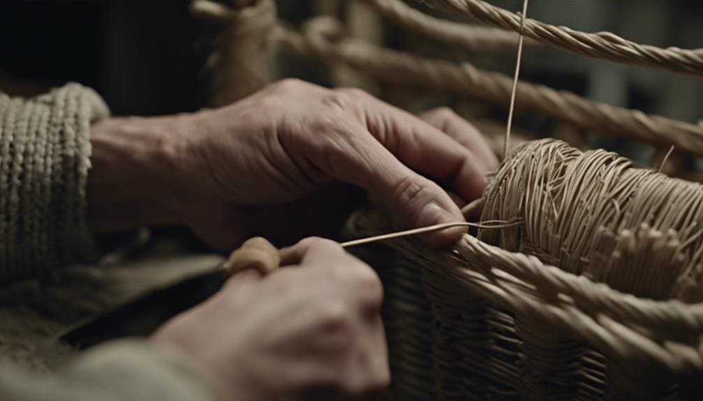 restoring woven danish baskets