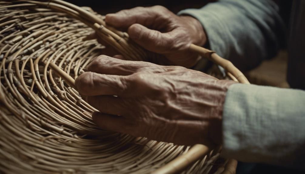 reviving rattan cane baskets