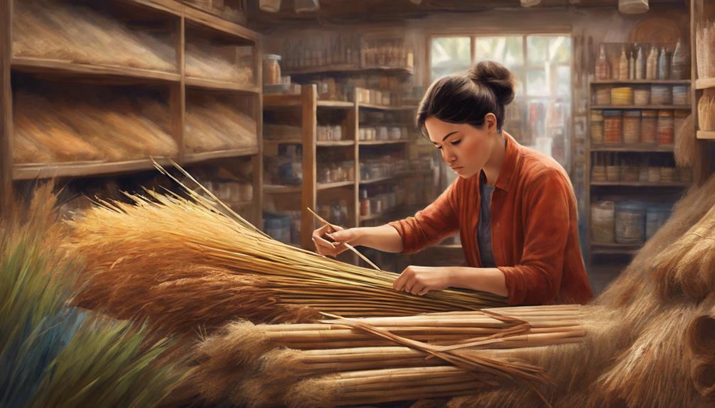 rush reed material sourcing