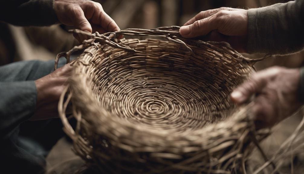 strengthening woven basket longevity