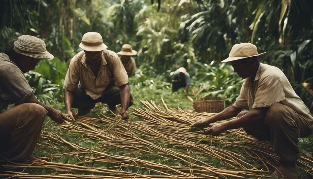 sustainable rattan cane management