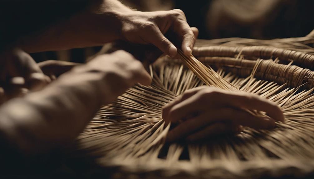 traditional rush weaving methods