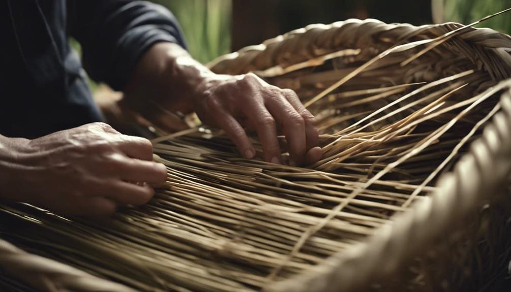 traditional rush weaving methods