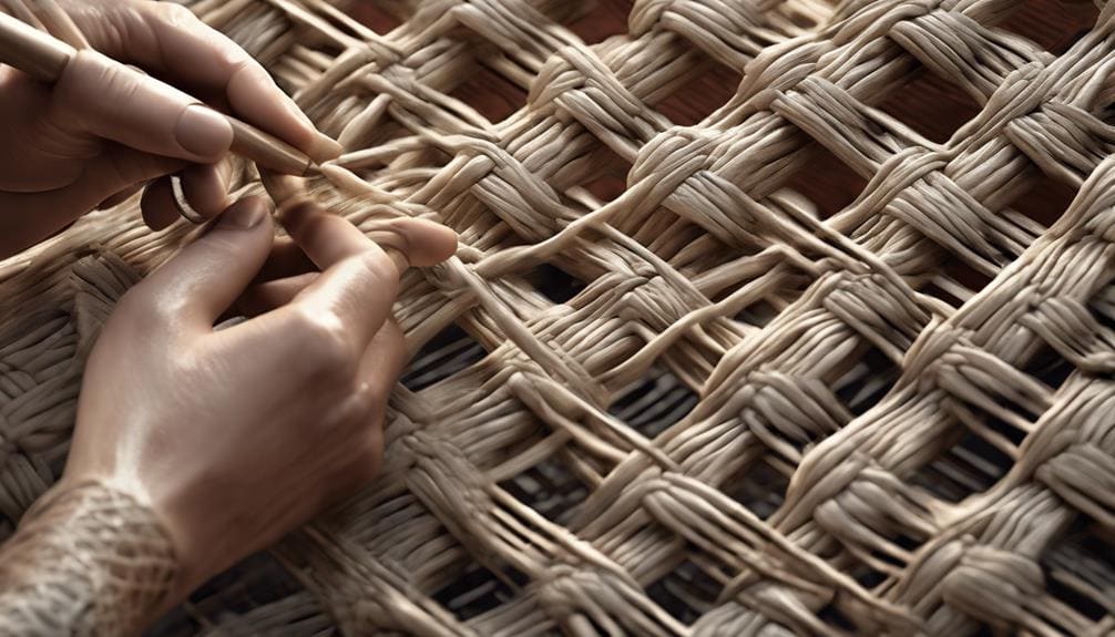 weaving danish cord techniques