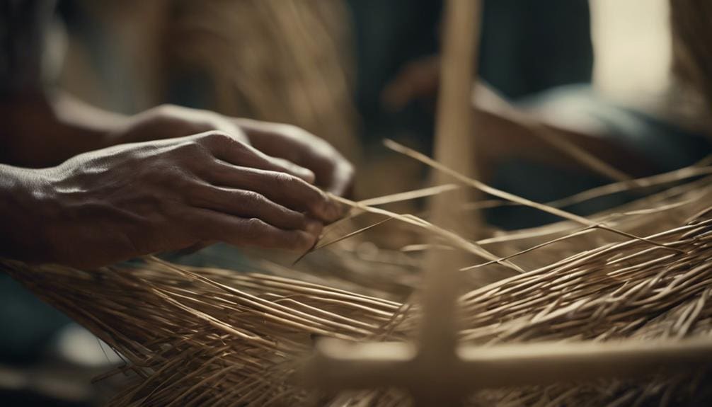 weaving with natural materials