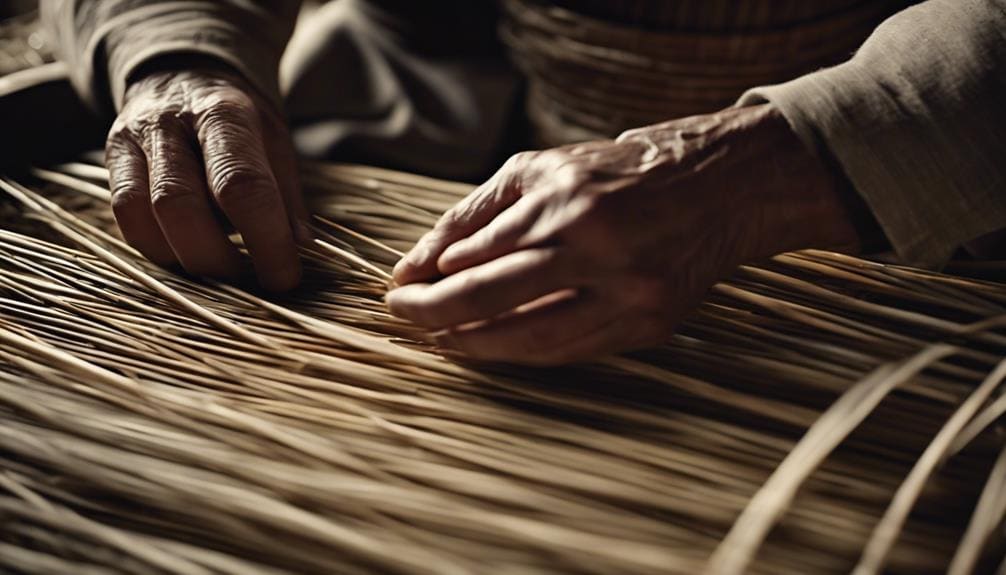 weaving with natural materials